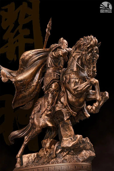 Three Kingdoms Generals Guan Yu Bronzed – Infinity Studio – ActionFigure Brasil — ambientada