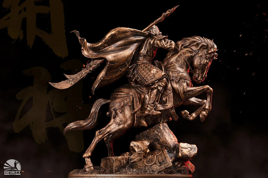 Three Kingdoms Generals Guan Yu Bronzed – Infinity Studio – ActionFigure Brasil