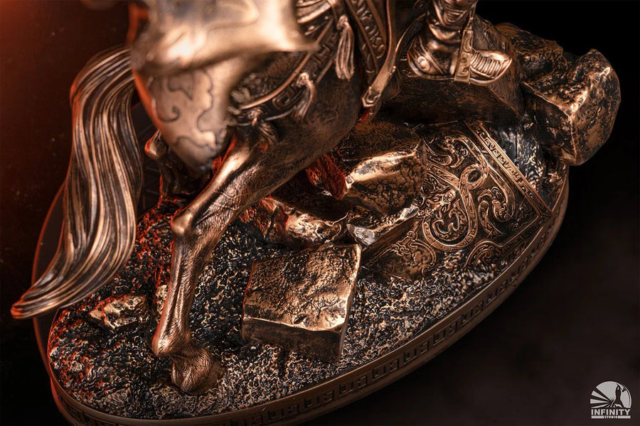 Three Kingdoms Generals Guan Yu Bronzed – Infinity Studio – ActionFigure Brasil
