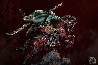 Three Kingdoms Generals Guan Yu – Infinity Studio – ActionFigure Brasil — close