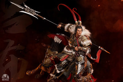 Three Kingdoms Generals Lu Bu - LIMITED EDITION: 300 – Infinity Studio – ActionFigure Brasil — com base expositora