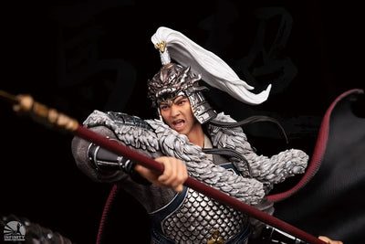 Three Kingdoms Generals Ma Chao (Colored Edition) – Infinity Studio – ActionFigure Brasil — com base expositora