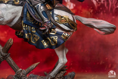 Three-Kingdoms Generals Zhao Yun Colored Edition – Infinity Studio – ActionFigure Brasil — ângulo diferente