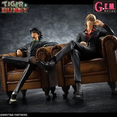 Tiger & Bunny - Kaburagi T. Kotetsu - Barnaby Brooks Jr. - G.E.M. Series "S.O.C" - Buddy Setㅤ – MegaHouse – ActionFigureBrasil