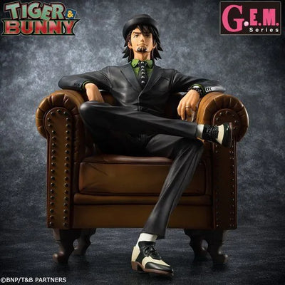 Tiger & Bunny - Kaburagi T. Kotetsu - G.E.M. Series "S.O.C"ㅤ – MegaHouse – ActionFigureBrasil
