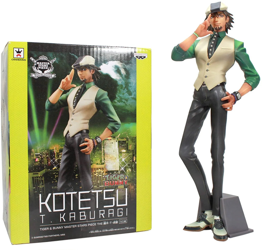 Tiger & Bunny - Kaburagi T. Kotetsu - Master Stars Piece (Banpresto)ㅤ – Banpresto – ActionFigureBrasil