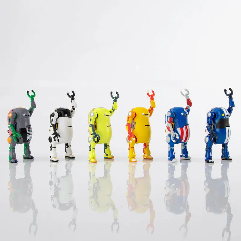 Tiny Mechatro - WeGo 4 - Set of 6 (Sentinel)ㅤ – Sentinel – ActionFigureBrasil