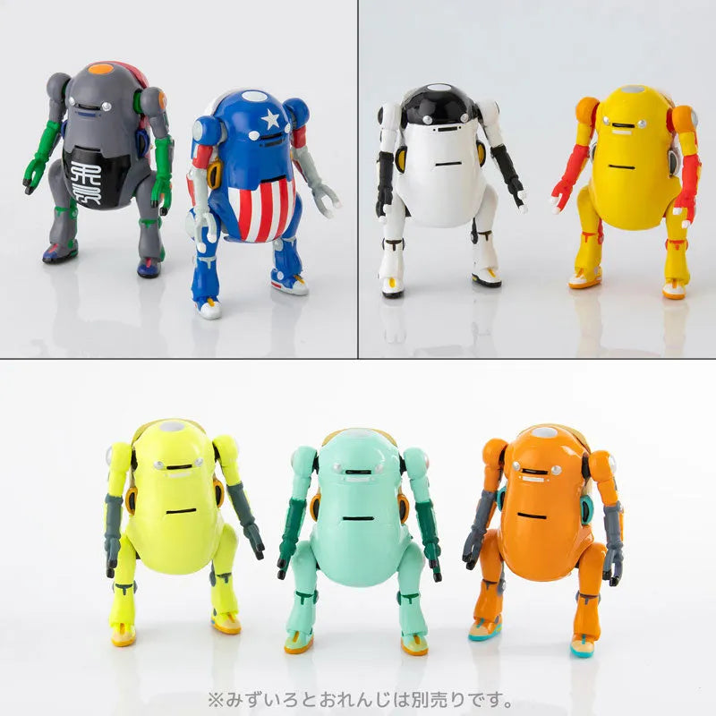 Tiny Mechatro - WeGo 4 - Set of 6 (Sentinel)ㅤ – Sentinel – ActionFigureBrasil