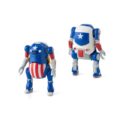 Tiny Mechatro - WeGo 4 - Set of 6 (Sentinel)ㅤ – Sentinel – ActionFigureBrasil — ângulo diferente