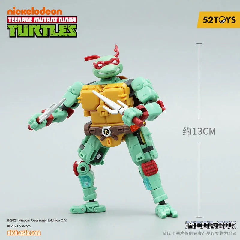 TMNT - MEGABOX - MB-18 - RAPHAEL (52TOYS)ㅤ – 52TOYS – ActionFigureBrasil