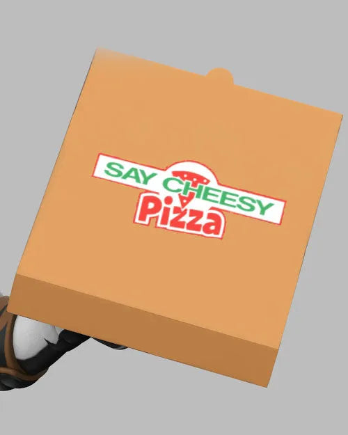 TMNT Teenage Mutant Ninja Turtles / Pizza Bomber by Ndikol Vinyl Art Statueㅤ – Mighty Jaxx – ActionFigureBrasil