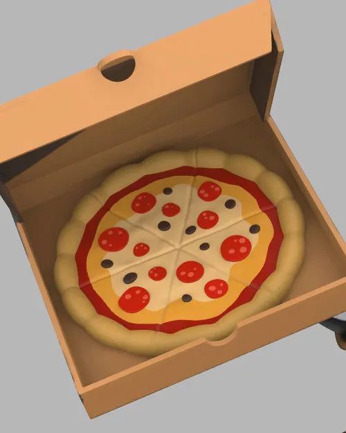 TMNT Teenage Mutant Ninja Turtles / Pizza Bomber by Ndikol Vinyl Art Statueㅤ – Mighty Jaxx – ActionFigureBrasil