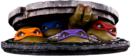 TMNT - Underground - LIMITED EDITION: 500 – PCS – ActionFigure Brasil
