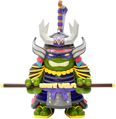 TMNT x Scott Tolleson Donatello (Donatello) – CultureFly – ActionFigure Brasil — com base expositora
