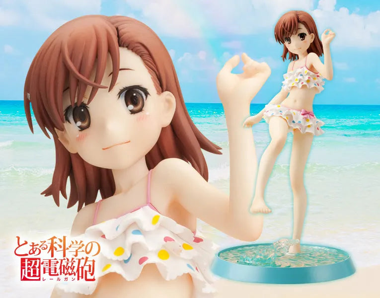 To Aru Kagaku no Railgun - Mikoto Misaka - 1/7 - -Beach Side- Renewal Package (Kotobukiya)ㅤ – Kotobukiya – ActionFigureBrasil