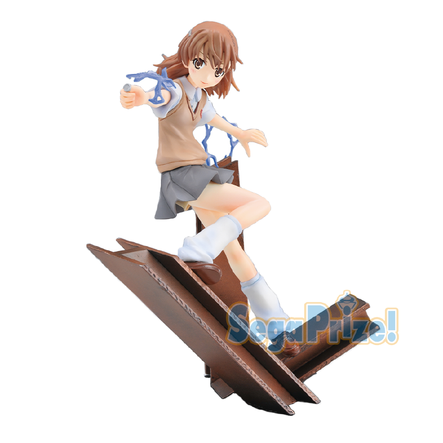 To Aru Kagaku no Railgun - Misaka Mikoto - LPM Figure (SEGA)ㅤ – SEGA – ActionFigureBrasil