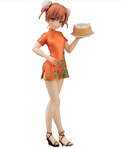 To Aru Kagaku no Railgun S - Misaka Mikoto - 1/8 - Chinese Dress styleㅤ – Aquamarine – ActionFigureBrasil