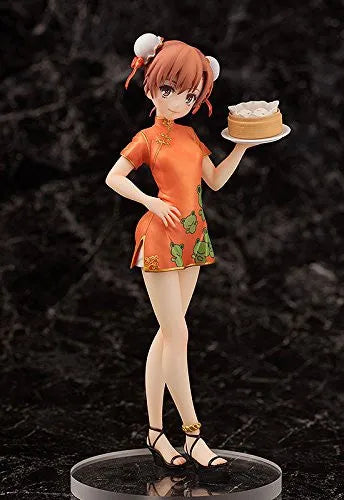 To Aru Kagaku no Railgun S - Misaka Mikoto - 1/8 - Chinese Dress styleㅤ – Aquamarine – ActionFigureBrasil