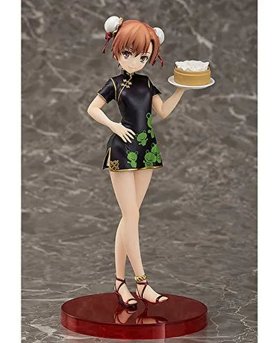 To Aru Kagaku no Railgun S - Misaka Mikoto - 1/8 - Chinese Dress style Black Ver.ㅤ – Aquamarine – ActionFigureBrasil — close