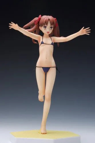 To Aru Kagaku no Railgun - Shirai Kuroko - Beach Queens - 1/10 - Swimsuit Ver. (Wave)ㅤ – Wave – ActionFigureBrasil