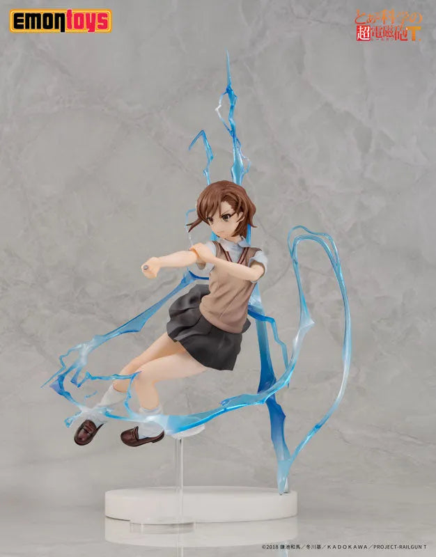 To Aru Kagaku no Railgun T - Misaka Mikoto - 1/7 (Emontoys)ㅤ – Emontoys – ActionFigureBrasil