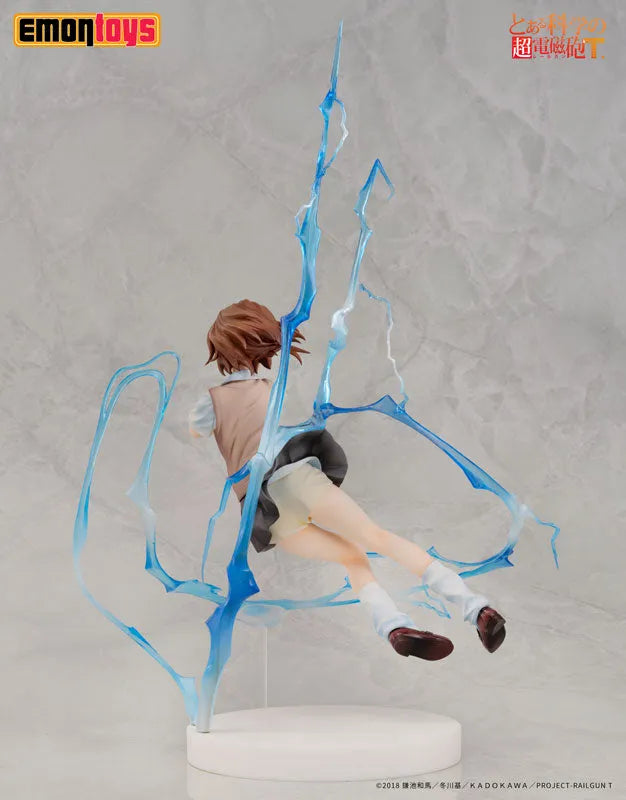 To Aru Kagaku no Railgun T - Misaka Mikoto - 1/7 (Emontoys)ㅤ – Emontoys – ActionFigureBrasil