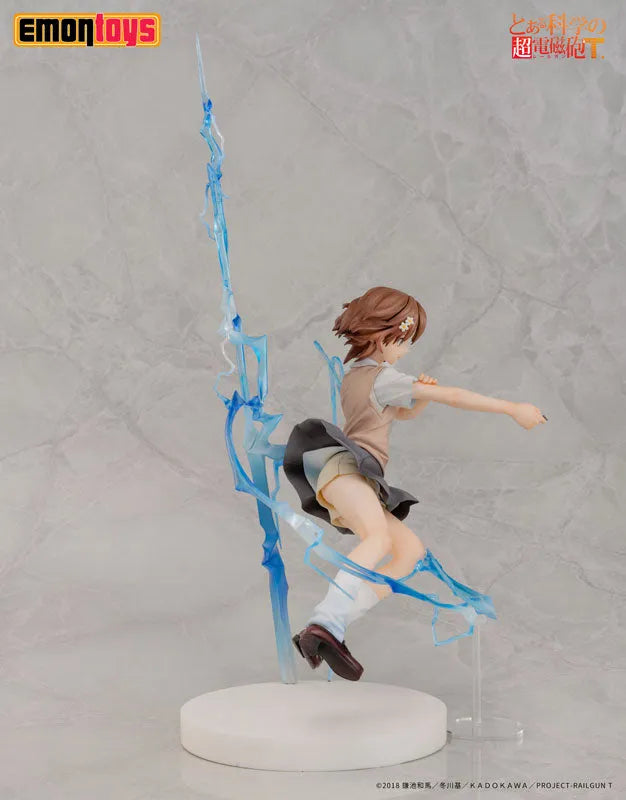 To Aru Kagaku no Railgun T - Misaka Mikoto - 1/7 (Emontoys)ㅤ – Emontoys – ActionFigureBrasil