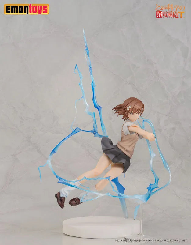 To Aru Kagaku no Railgun T - Misaka Mikoto - 1/7 (Emontoys)ㅤ – Emontoys – ActionFigureBrasil