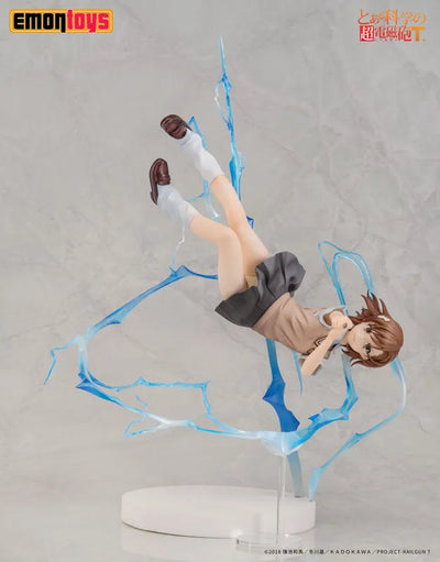 To Aru Kagaku no Railgun T - Misaka Mikoto - 1/7 (Emontoys)ㅤ – Emontoys – ActionFigureBrasil — embalagem