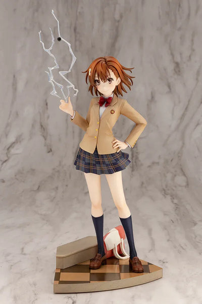 To Aru Kagaku no Railgun T - Misaka Mikoto - 1/7 (Kotobukiya)ㅤ – Kotobukiya – ActionFigureBrasil — acessórios