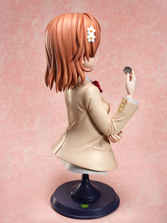 To Aru Kagaku no Railgun T - Misaka Mikoto - Bust - F:Nex - 1/1 (FuRyu) [Shop Exclusive]ㅤ – FuRyu – ActionFigureBrasil