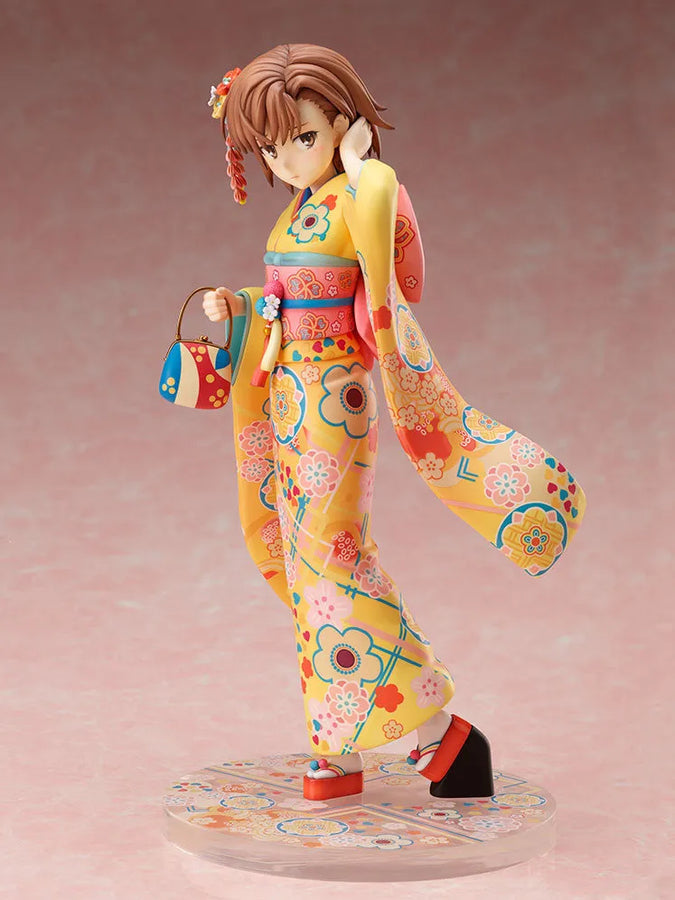 To Aru Kagaku no Railgun T - Misaka Mikoto - F:Nex - 1/7 - Furisode - Bonus Face Plate (FuRyu) [Shop Exclusive]ㅤ – FuRyu – ActionFigureBrasil