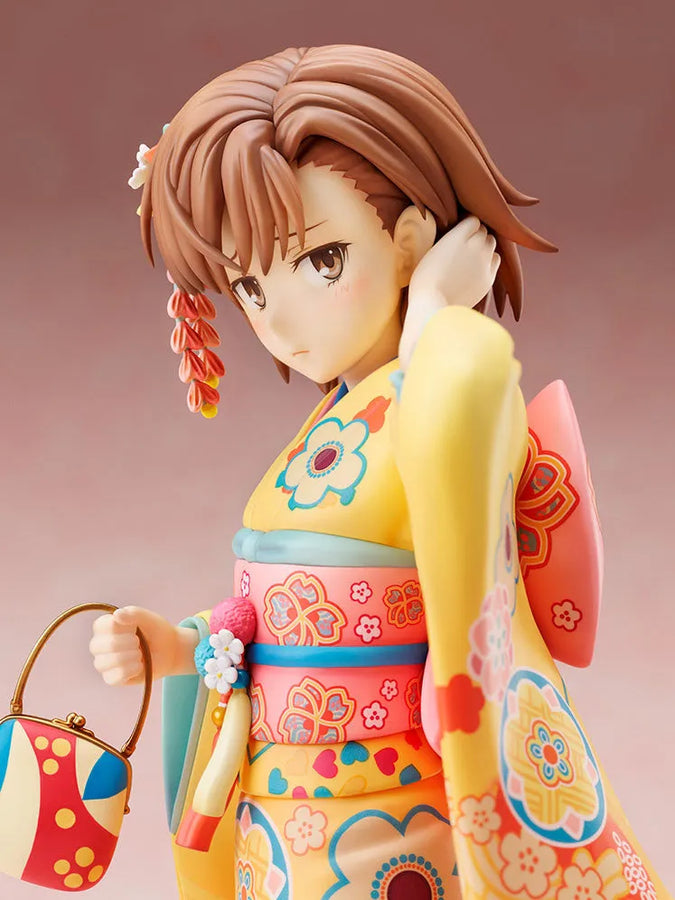To Aru Kagaku no Railgun T - Misaka Mikoto - F:Nex - 1/7 - Furisode - Bonus Face Plate (FuRyu) [Shop Exclusive]ㅤ – FuRyu – ActionFigureBrasil