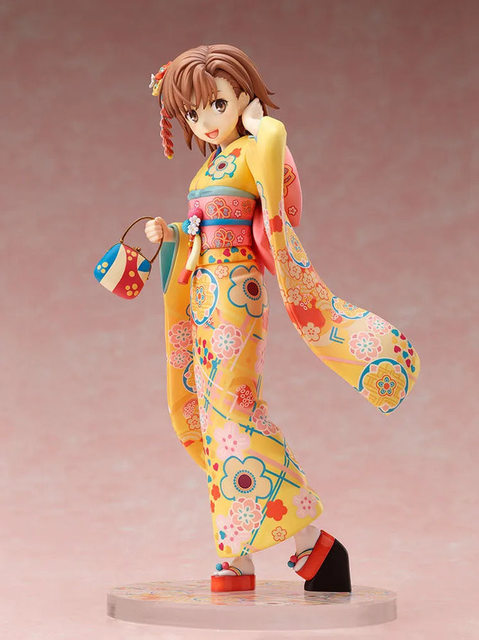 To Aru Kagaku no Railgun T - Misaka Mikoto - F:Nex - 1/7 - Furisode (FuRyu)ㅤ – FuRyu – ActionFigureBrasil