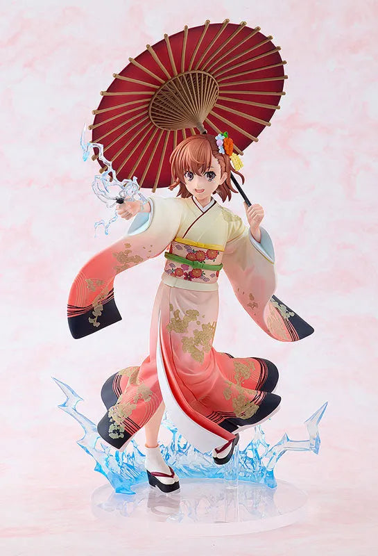 To Aru Kagaku no Railgun T - Misaka Mikoto - KDcolle - 1/7 - Furisode Kimono ver. (Kadokawa)ㅤ – Kadokawa – ActionFigureBrasil