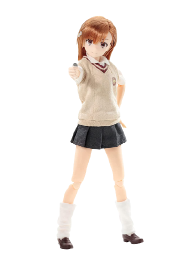 To Aru Kagaku no Railgun T - Misaka Mikoto - PureNeemo Characters No.134 - 1/6 (Azone)ㅤ – Azone International – ActionFigureBrasil