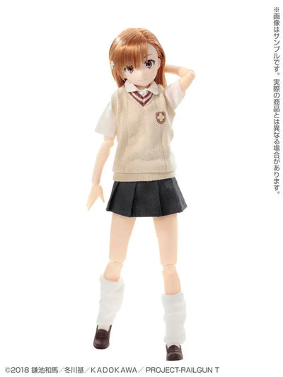To Aru Kagaku no Railgun T - Misaka Mikoto - PureNeemo Characters No.134 - 1/6 (Azone)ㅤ – Azone International – ActionFigureBrasil — detalhe do produto