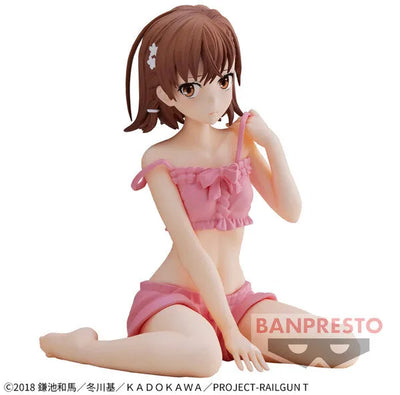 To Aru Kagaku no Railgun T - Misaka Mikoto - Relax Time (Bandai Spirits)ㅤ – Bandai Spirits – ActionFigureBrasil