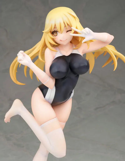 To Aru Kagaku no Railgun T - Shokuhou Misaki - 1/7 - School Swimsuit and Knee-high Socks Ver. (Alter)ㅤ – Alter – ActionFigureBrasil — ângulo diferente