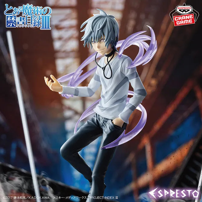 To Aru Majutsu no Index - Accelerator - Espresto - Level5 (Bandai Spirits)ㅤ – Bandai Spirits – ActionFigureBrasil