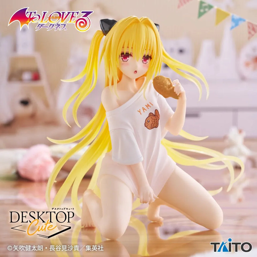 To LOVEru Darkness - Konjiki no Yami - Desktop Cute - Room Wear Ver. (Taito)ㅤ – Taito – ActionFigureBrasil