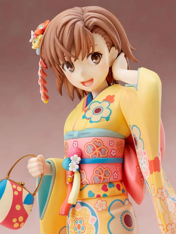 Toaru Kagaku no Railgun T -Mikoto Misaka- Furisode ver. 1/7ㅤ – FuRyu – ActionFigureBrasil