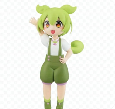 Tohoku Zunko Project - Zundamon - Sakamoto Ahiru ver. (Bandai Spirits)ㅤ – Bandai Spirits – ActionFigureBrasil