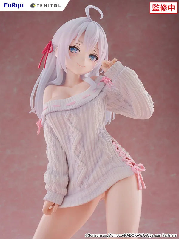 Tokidoki Bosotto Russia-go de Dereru Tonari no Alya-san - Alisa Mikhailovna Kujou - Big Noodle Stopper Figure - Noodle Stopper Figure - Tenitol - Knit Ver. (FuRyu)ㅤ – FuRyu – ActionFigureBrasil