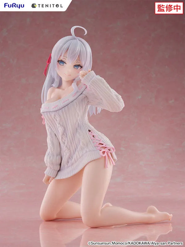 Tokidoki Bosotto Russia-go de Dereru Tonari no Alya-san - Alisa Mikhailovna Kujou - Big Noodle Stopper Figure - Noodle Stopper Figure - Tenitol - Knit Ver. (FuRyu)ㅤ – FuRyu – ActionFigureBrasil