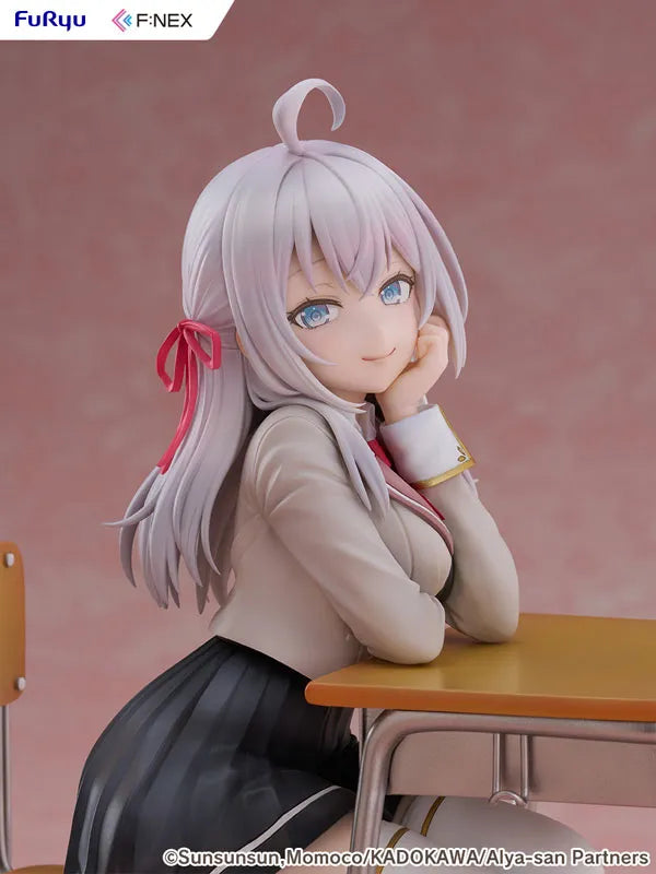 Tokidoki Bosotto Russia-go de Dereru Tonari no Alya-san - Alisa Mikhailovna Kujou - F:Nex - 1/7 (FuRyu)ㅤ – FuRyu – ActionFigureBrasil