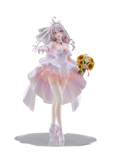 Tokidoki Bosotto Russia-go de Dereru Tonari no Alya-san - Alisa Mikhailovna Kujou - KDcolle - 1/7 - Wedding Dress ver. (Kadokawa) [Shop Exclusive]ㅤ – Kadokawa – ActionFigureBrasil