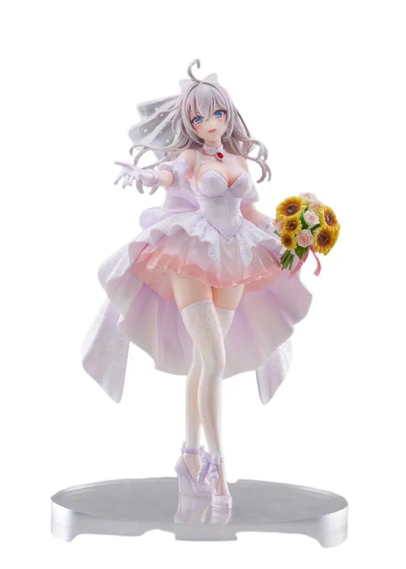 Tokidoki Bosotto Russia-go de Dereru Tonari no Alya-san - Alisa Mikhailovna Kujou - KDcolle - 1/7 - Wedding Dress ver. (Kadokawa) [Shop Exclusive]ㅤ – Kadokawa – ActionFigureBrasil