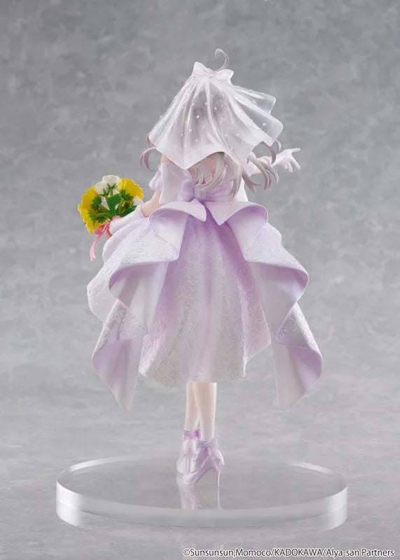 Tokidoki Bosotto Russia-go de Dereru Tonari no Alya-san - Alisa Mikhailovna Kujou - KDcolle - 1/7 - Wedding Dress ver. (Kadokawa) [Shop Exclusive]ㅤ – Kadokawa – ActionFigureBrasil