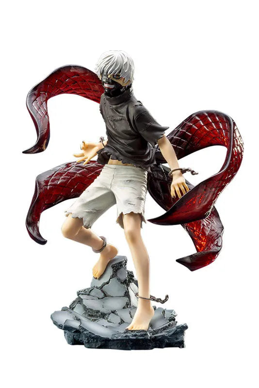 Tokyo Ghoul - Kaneki Ken - ARTFX J - 1/8 - Awakened ver., Repaint ver. - 2024 Re-release (Kotobukiya)ㅤ – Kotobukiya – ActionFigureBrasil